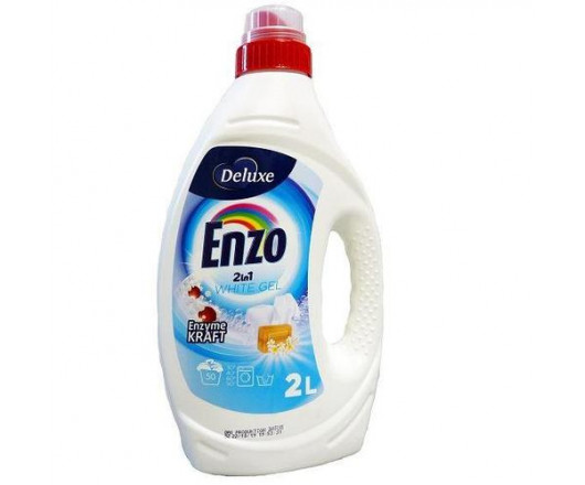 Deluxe Enzo гель для прання WHITE 100п 4L(3)