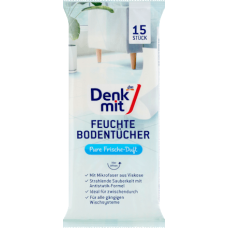 Denkmit серветки вологі для підлоги Purer frische-duft 15шт (10)