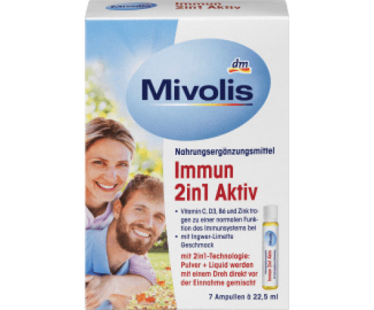 Mivolis Immun 2in1 Aktiv 7ампул вітаміни