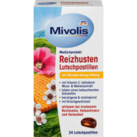 Mivolis вітаміни Reizhusten Lutschpastillen 24шт 