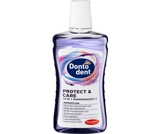 Dontodent ополіскувач для ротової порожнини Total Power 10в1 500ml (15)