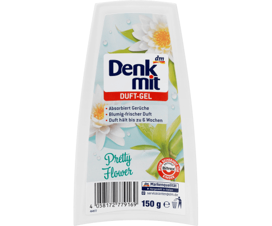 Denkmit освіжувач повітря гелевий Duft-Gel Pretty flower 150g (12)