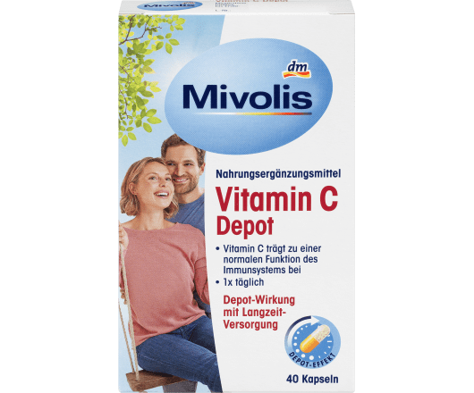 Mivolis Vitamin C Depot 40 капсул 