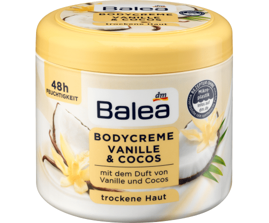 Balea крем для тіла Vanille & Cocos 500ml 
