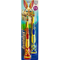 Dentalux зубна щітка kids 0-6р 2шт