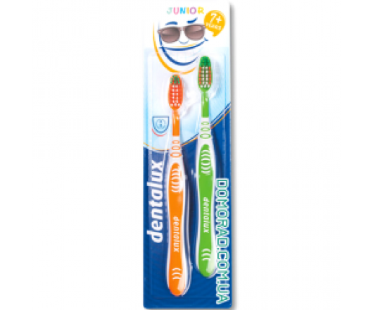 Dentalux зубна щітка junior 2 шт