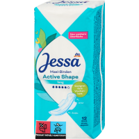 Jessa прокладки Ultra-Binden Active Shape Lang 12St