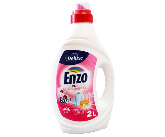 Deluxe Enzo 2в1 50p/2l Sensitive (6) [D] гель для прання