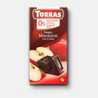 шоколад ТМTorras №526 чорний з яблуком 0.75