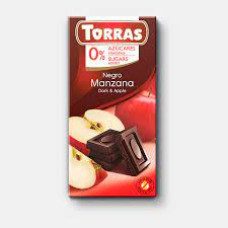 шоколад ТМTorras №526 чорний з яблуком 0.75