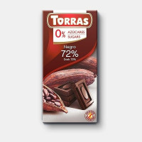 шоколад ТМTorras№530 чорний 72% 75г