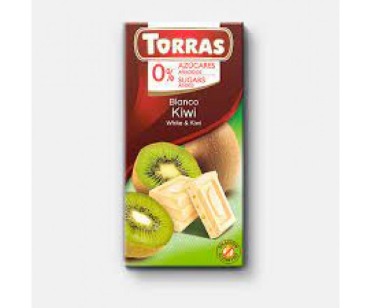 шоколад ТМTorras№535 білий ківі 0.75