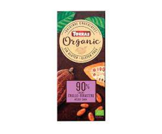  Torras шоколад №725 cacao 90% 100г