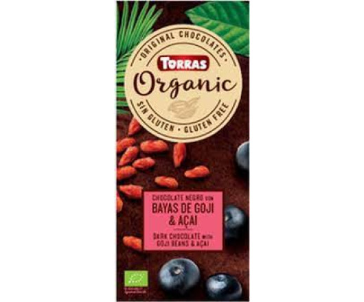  Torras шоколад №720 goji y acai 100г 