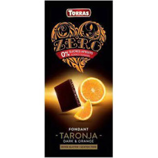 Torras шоколад №66 апельсин 100г