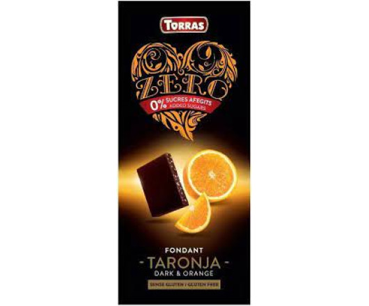 Torras шоколад №66 апельсин 100г