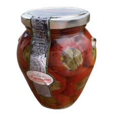 гурт Satos перець con ricotta e capperi фарширований анчоусами та каперсами 280/200 (6)