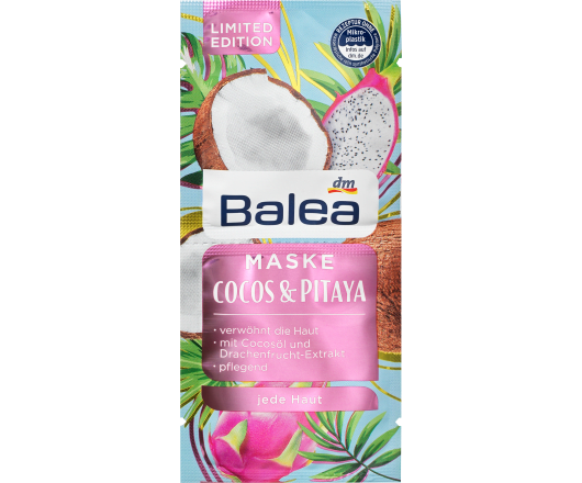 Balea маска Cocos & Pitaya для обличя 16ml (36)