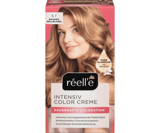 réell‘e фарба для волосся Sahara Hellblond 8.7, 110 ml