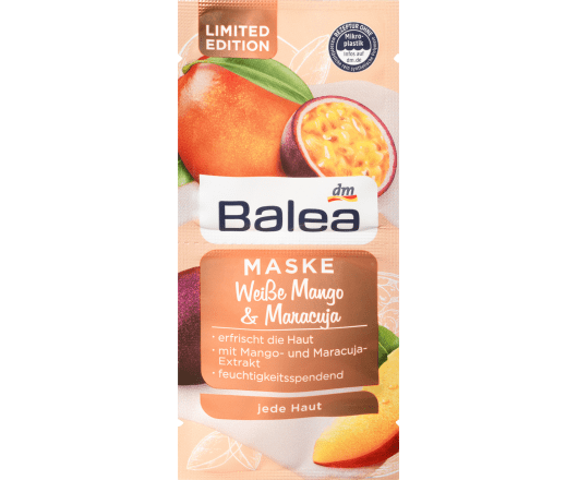 Balea маска Weiße Mango & Maracuja 2х8ml (= 16 ml)