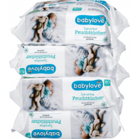 Babylove серветки вологі Sensitive 80st 