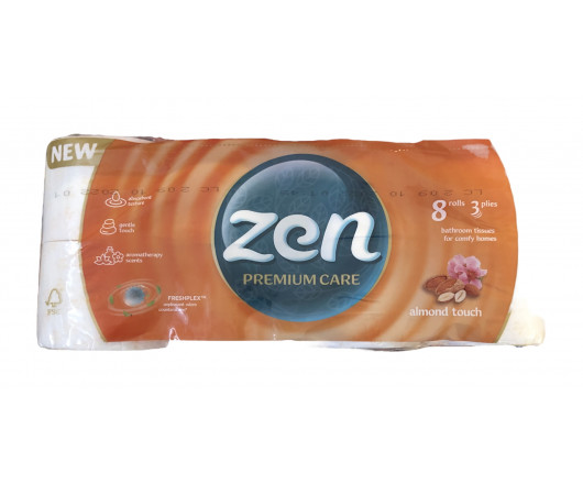 Zen туалетний папір Almond Touch 3ш 8р