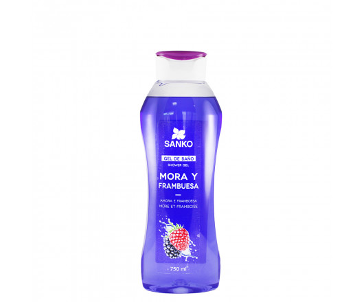 Sanko гель для душу ожина та малина MORA Y FRAMBUESA 750ml
