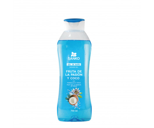 Sanko гель для душу кокос маракуя FRUTA COCO 750ml