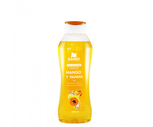 Sanko гель для душу MANGO Y PAPAYA 750ml