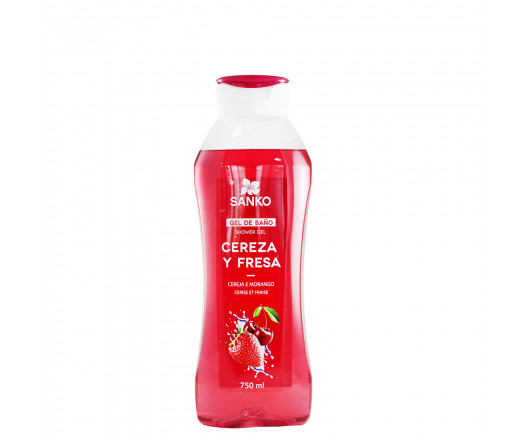 Sanko гель для душу полуниця вишня CEREZA Y FRESA 750ml