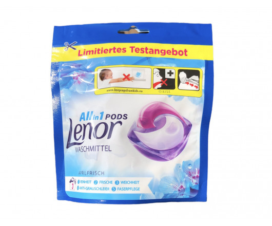 Lenor капсули waschmittel pods для прання 3шт