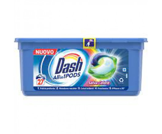 Dash капсули Salva Colore 27п для прання 