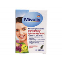 Mivolis Pure Beauty Spirulina-Alge+OPC 120tab 108g (6)