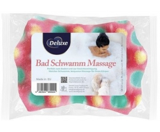 Deluxe губка Dusch Massage для купання з ефектом масажу (30)