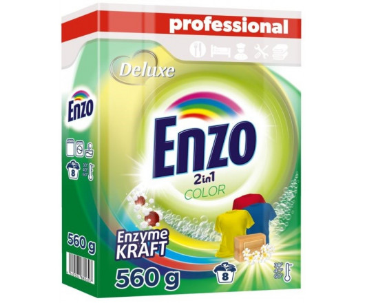 Deluxe Enzo порошок для прання COLOR 8п 560г (18)