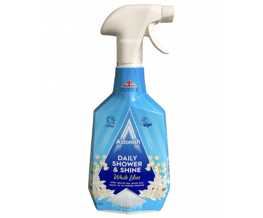 Astonish спрей Daily Shower & Shine для чищення душових кабін Лілії 750ml 
