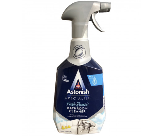 Astonish спрей очищувач ванної кімнати Bathroom Cleaner Свіжий бриз 750ml