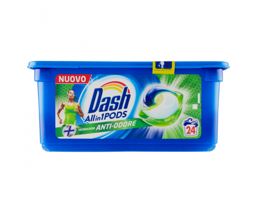 Dash капсули anti-odore (24*25,1g) 602,4g для прання(2)