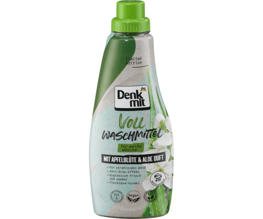 Denkmit Vollwaschmittel гель для прання Apfelblüte Aloe 20п (8)