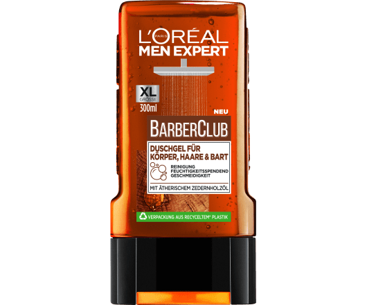 Loreal MEN гель для душу  Barber Club 250мл (6)