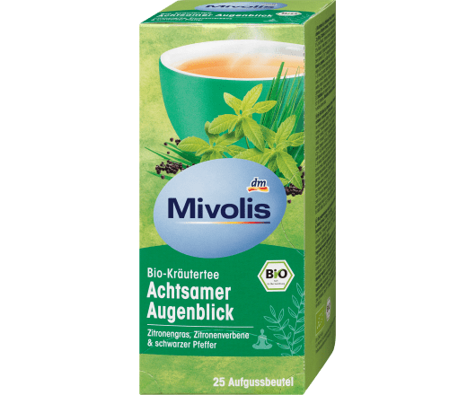 Mivolis чай Achtsamer Augenblick Tee (25 x 2 g) 50g (10)