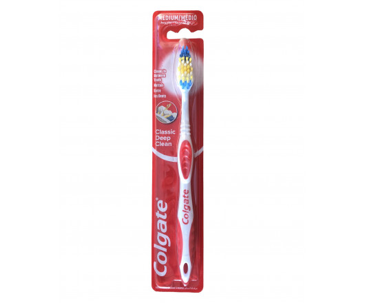 Colgate зубна щітка Classic deep clean (medium) 1st (12)