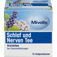 Mivolis чай Schlaf und Nerven Tee (12 x 1,5 g) 18g (12)