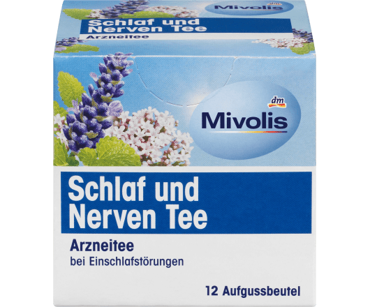 Mivolis чай Schlaf und Nerven Tee (12 x 1,5 g) 18g (12)