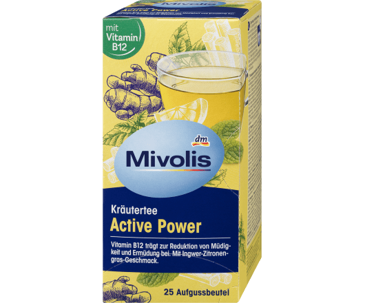 Mivolis чай Active Power Tee (25 x 1,8 g) 25St (10)