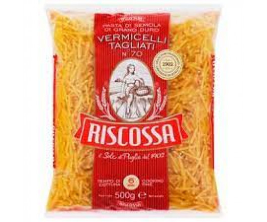 макарони супові Riscossa Vermicelli Tagliati №70 500г (ящик 24 шт)