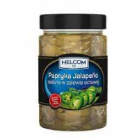 Зелений перець Халапеньо в розсолі Helcom Papryka Jalapeno 290 г