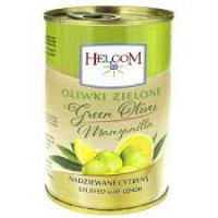 оливки ТМ Helcom фаршировані лимоном 300мл ж/б