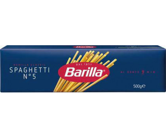 гурт Barilla спагетті №5 500г 01.09.27 (24)