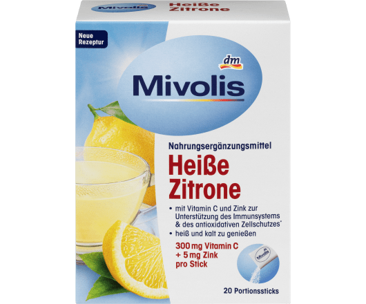 Mivolis Heiße Zitrone палички порційні 20St 100g (6)